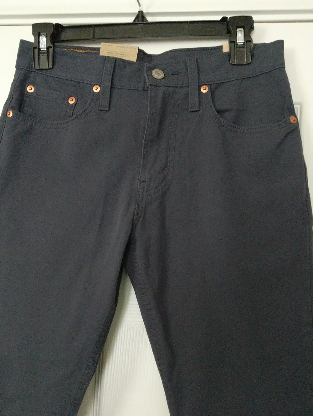 Levi's 512 Slim Taper Bluish Grey Pants Men's Size W28/L30 NWT